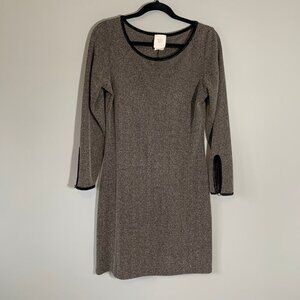 Papillon Blanc long sleeve knee length stretch casual career dress‎